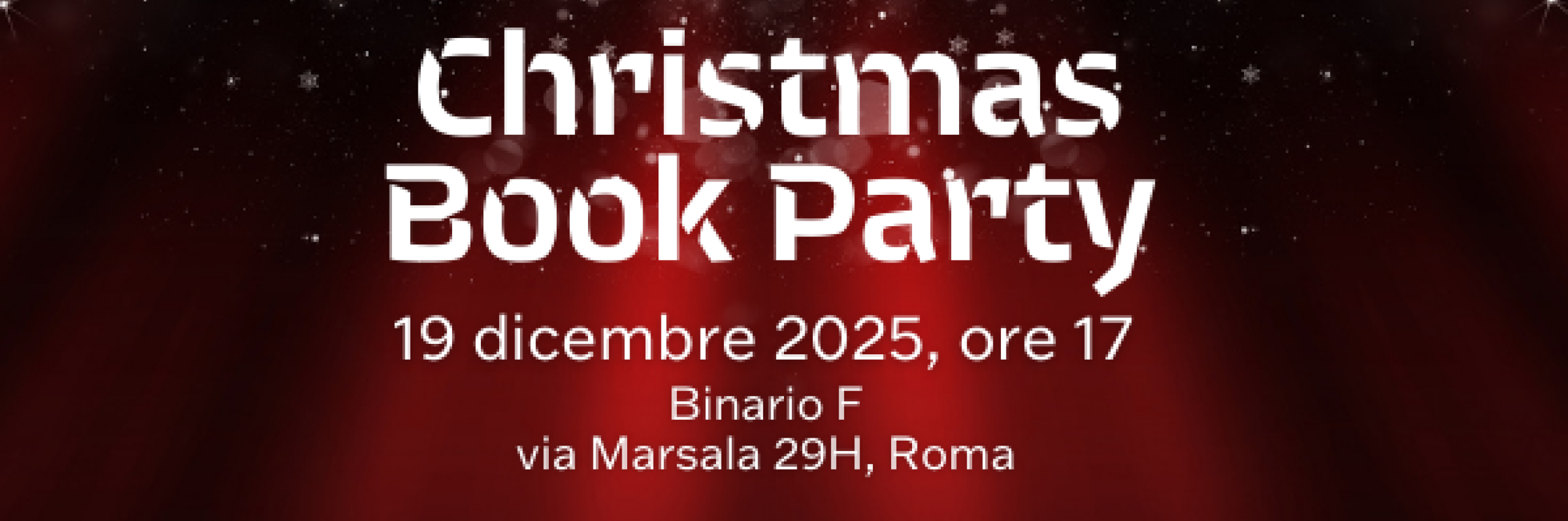 Christmas Book Party