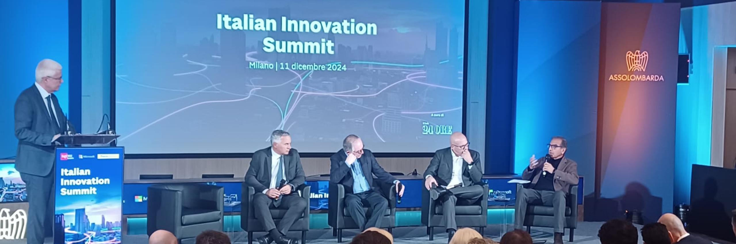 L’intervento di Alfonso Molina all’Italian Innovation Summit