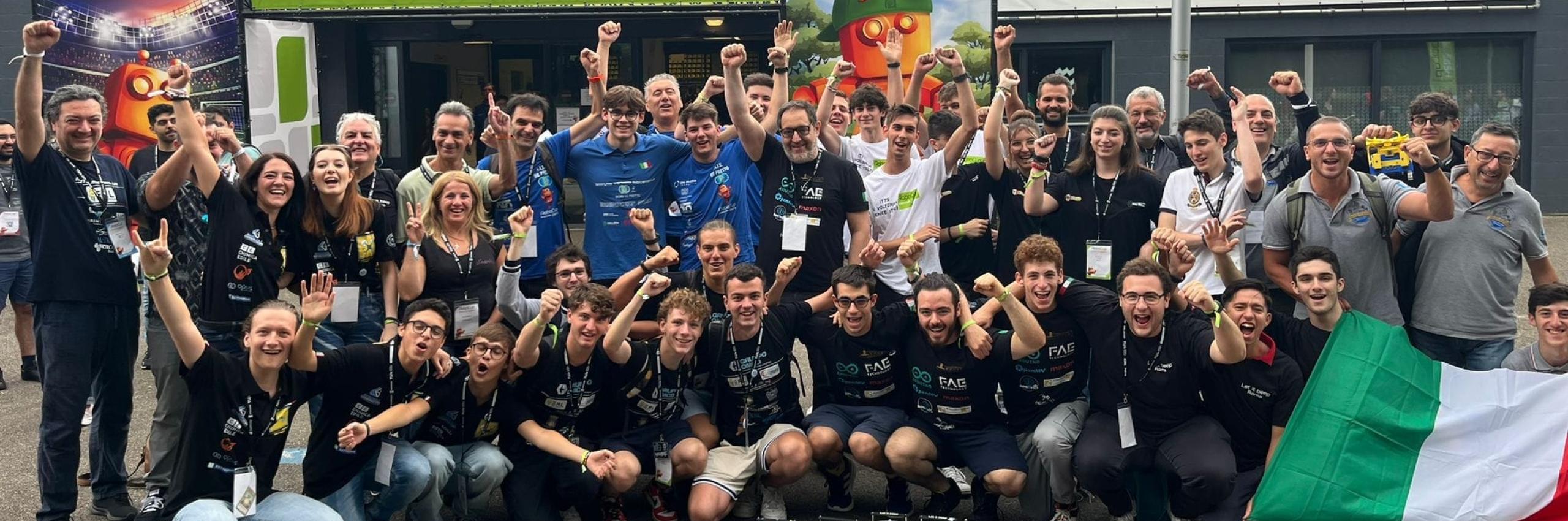 Le squadre italiane ai mondiali di robotica