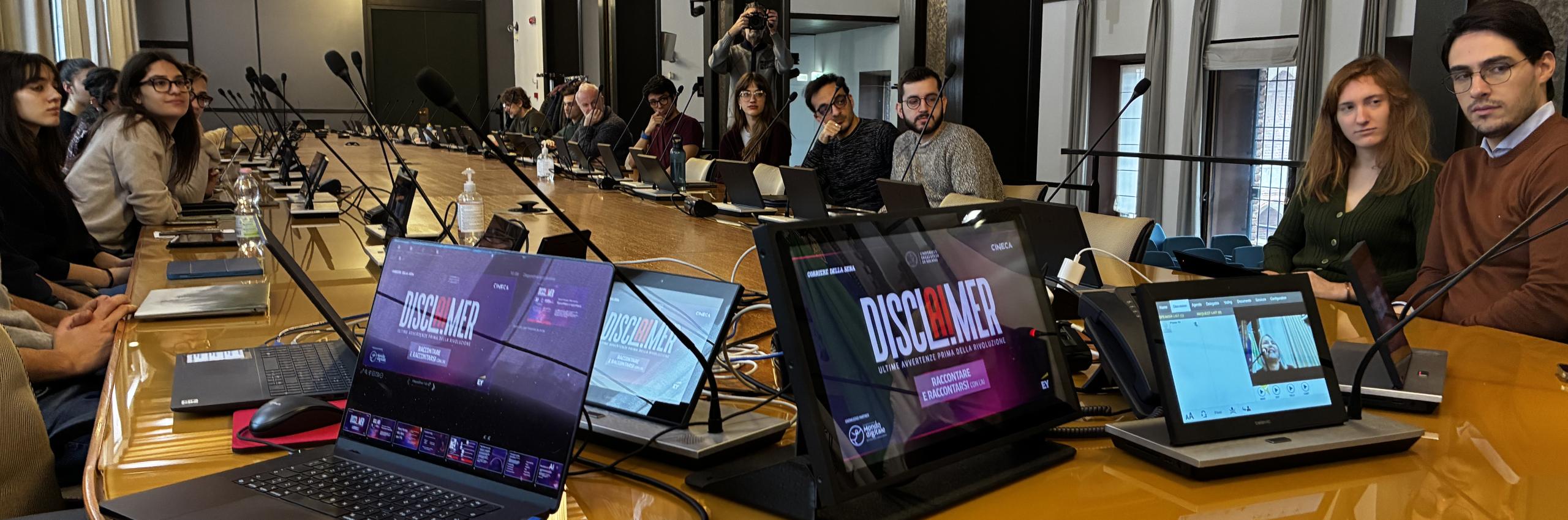 Si conclude a Milano il tour di DisclAImer