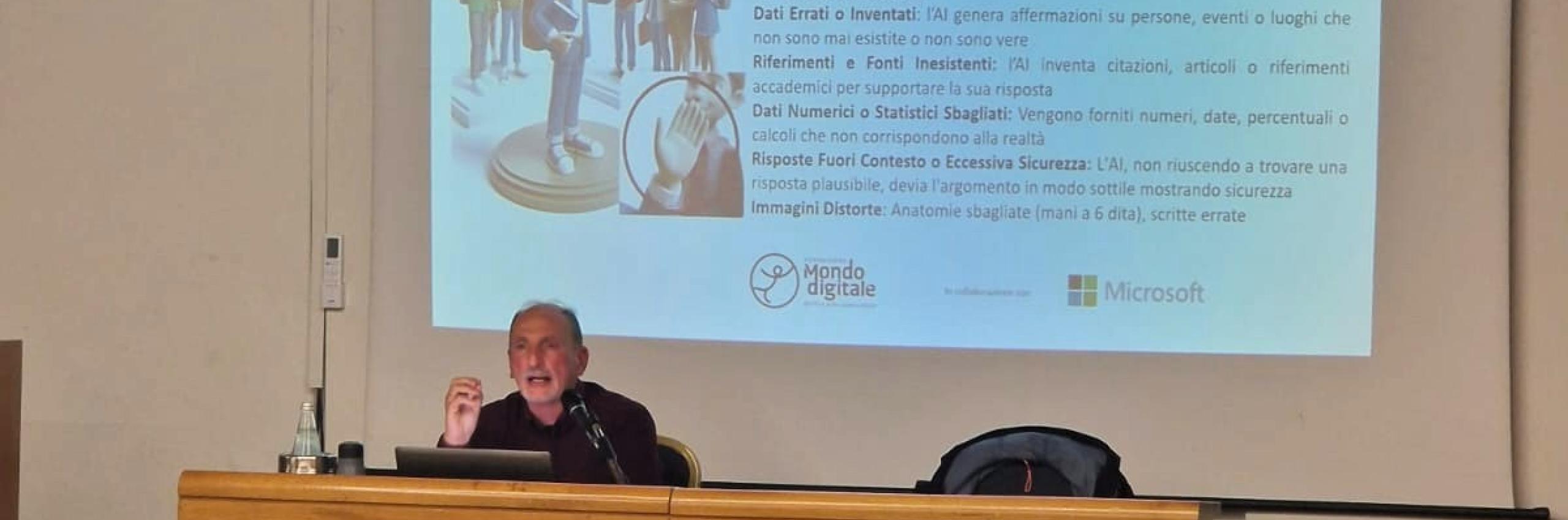 Gaetano Manzulli al Sito di Lecce