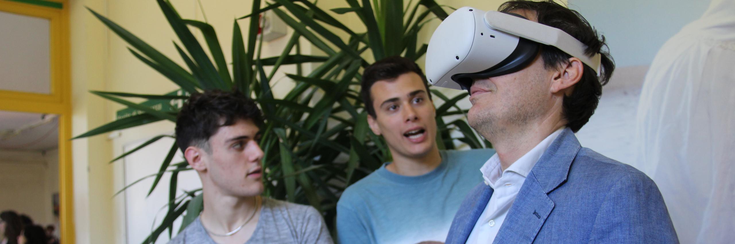 Riccardo Corbucci alla Palestra dell'Innovazione di via del Quadraro