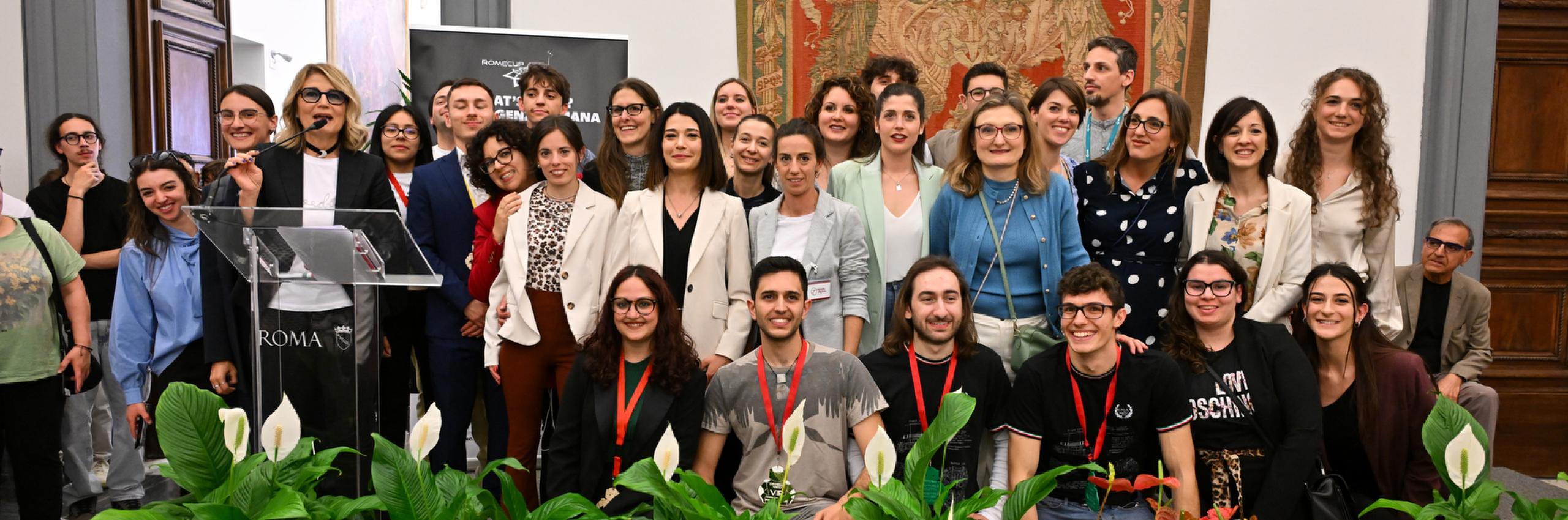 La squadra di lavoro della RomeCup 2025