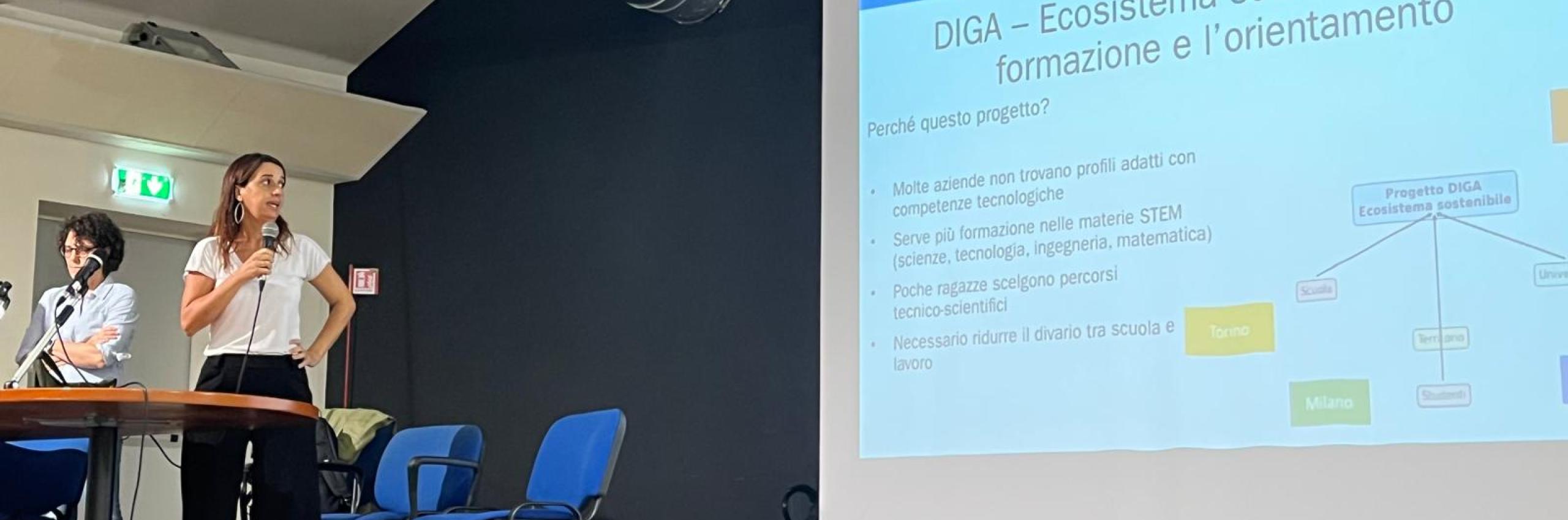 Il progetto Diga a Milano: presentazione all'istituto Severi Correnti