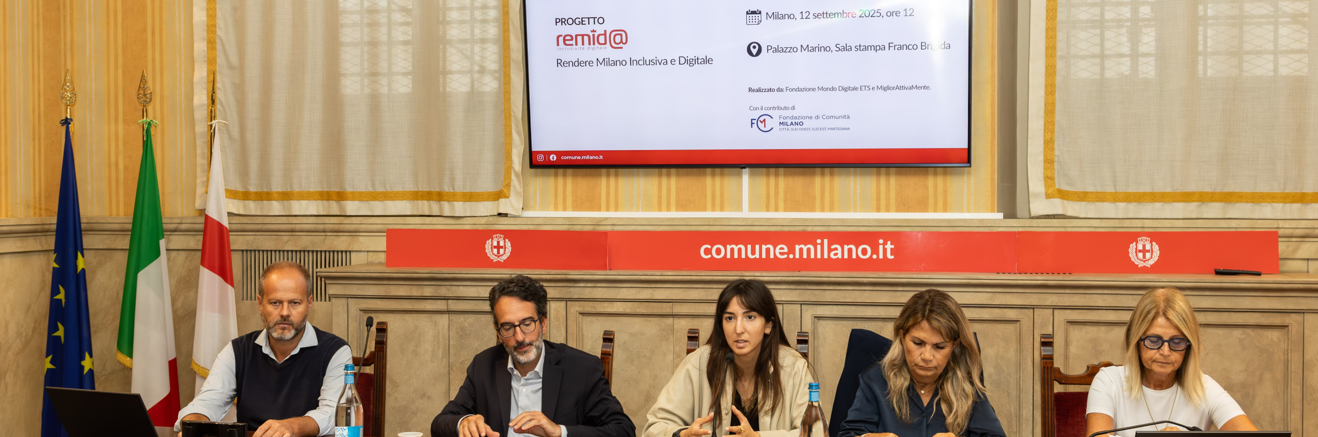 conferenza stampa progetto Remid@