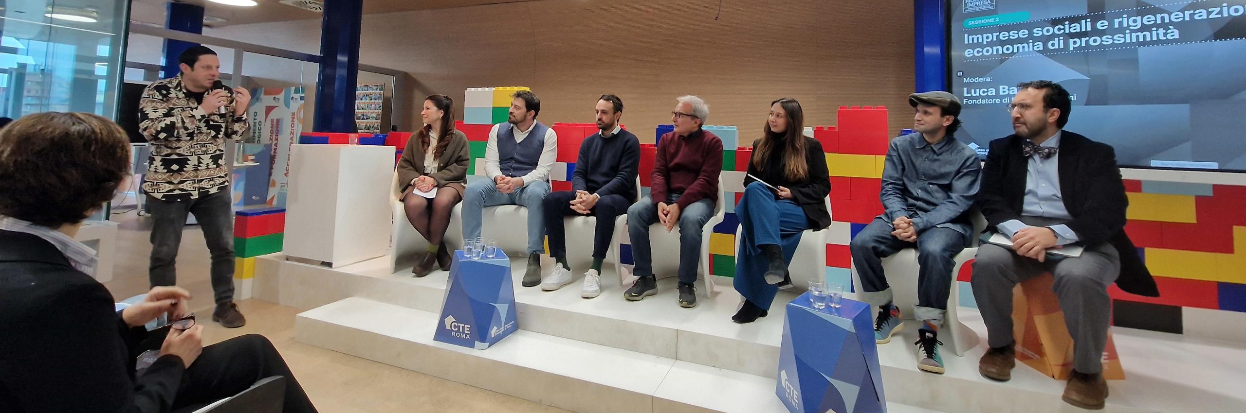 Il racconto dell'evento finale del progetto Roma Rigenera Impresa 