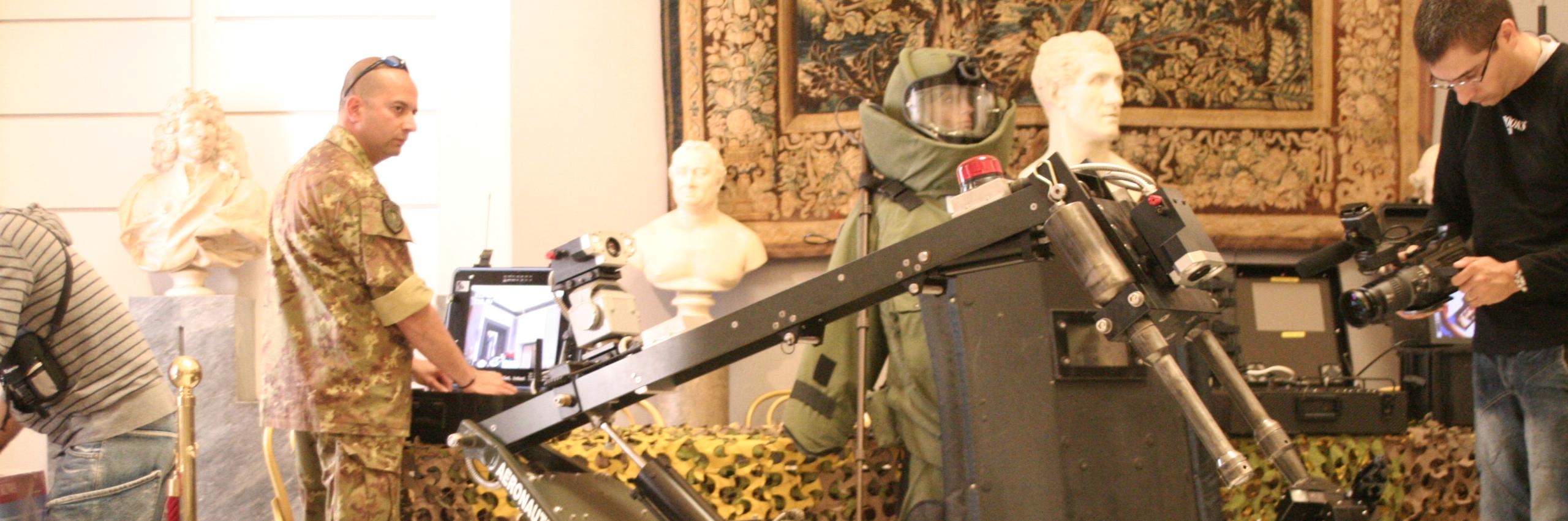 Robotica per la pace: quando la tecnologia salva vite