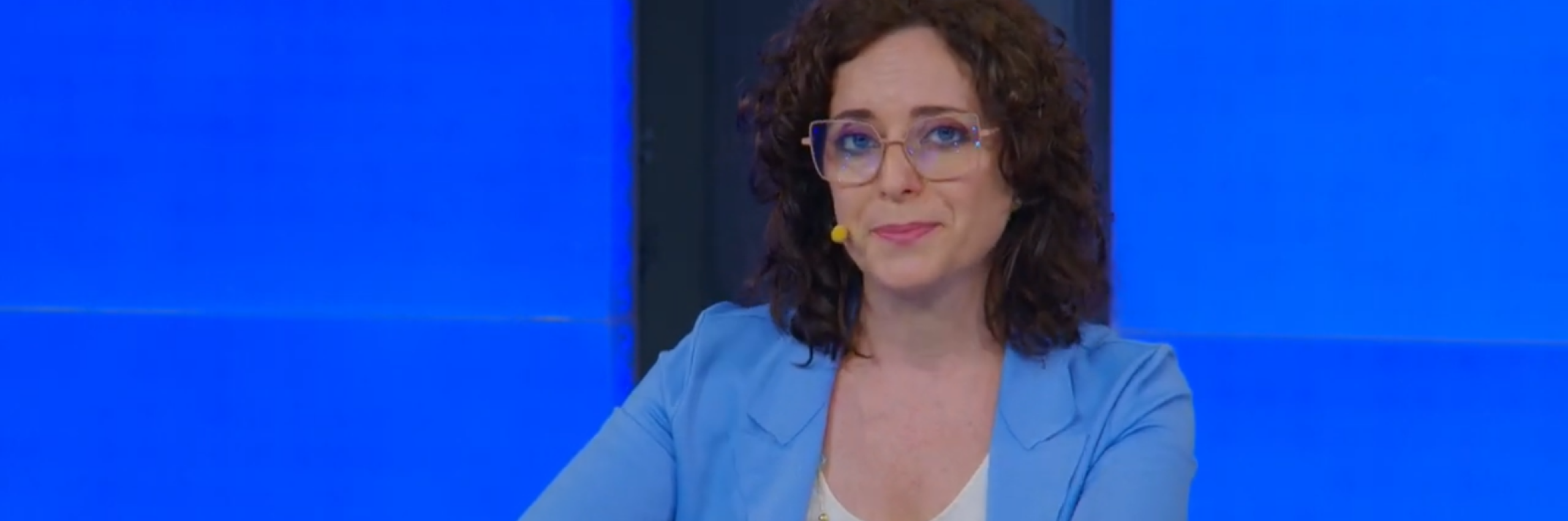 Elisa Amorelli a Terzo Millennio, trasmissione condotta da Andrea Fragasso