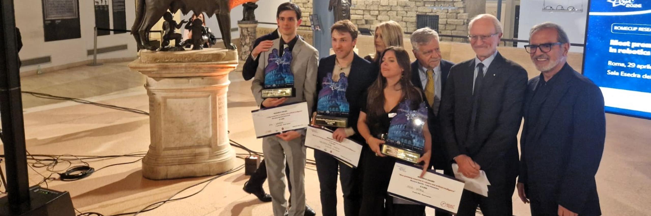 Most Promising Researcher in Robotics and Artificial Intelligence