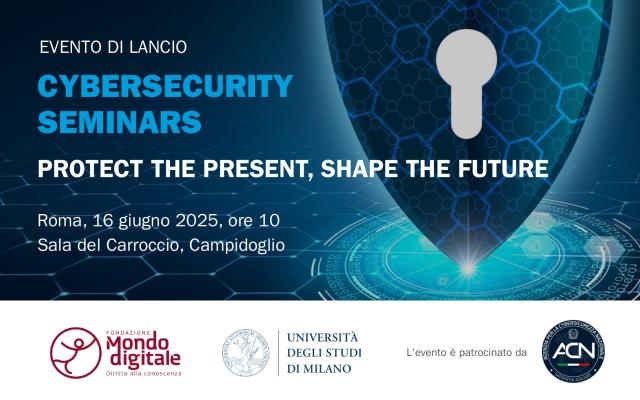 Cybersecurity Seminars, evento di lancio