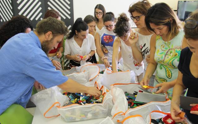 sessione di Lego Serious Play