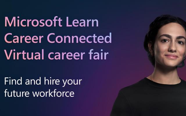 Microsoft Learn Career Connected Virtual Career Fair