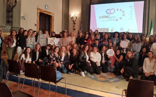 Coding Girls all'Ambasciata Usa