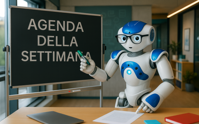 L’agenda della settimana, dall’1 al 7 dicembre