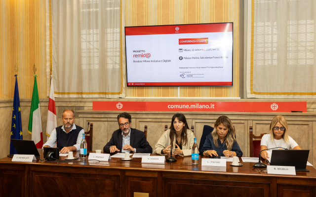 conferenza stampa progetto Remid@