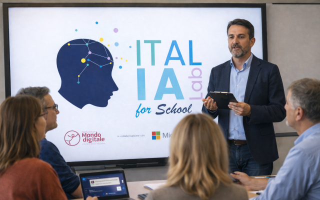 Ital.IA Lab for School: i docenti progettano tutor intelligenti per lo studio