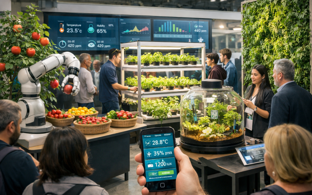 Agricoltura intelligente, natura e green tech