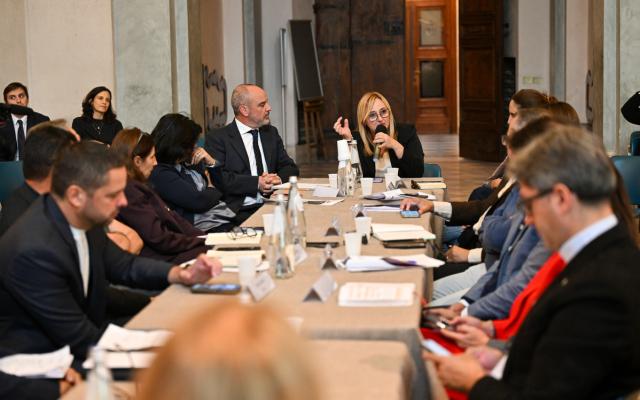 Lucia Albano al convegno sull'economia sociale