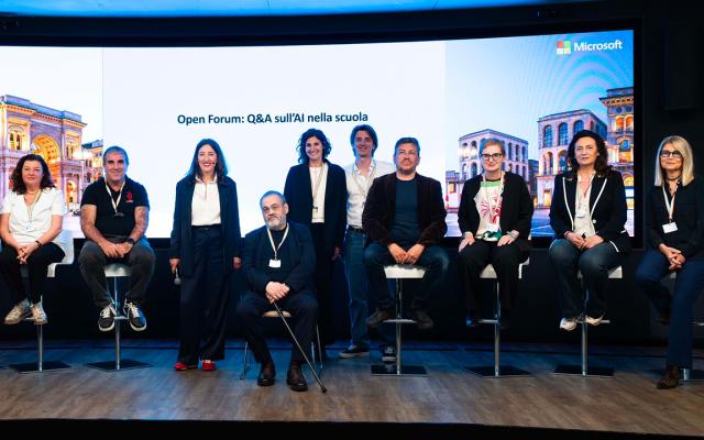 Alla Microsoft House di Milano presentata la nuova iniziativa Microsoft Elevate for Educators